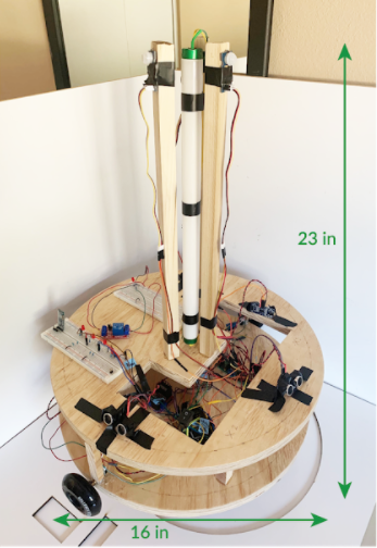 Autonomous UV-C Sanitation Bot